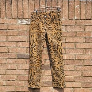 Boston Proper leopard print jeans